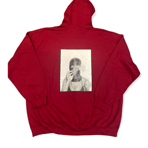 RealDope Burgundy Hoodie